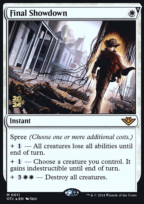 Final Showdown [Outlaws of Thunder Junction Prerelease Promos]