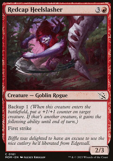 Redcap Heelslasher [March of the Machine]