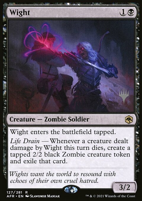 Wight (Promo Pack) [Dungeons & Dragons: Adventures in the Forgotten Realms Promos]