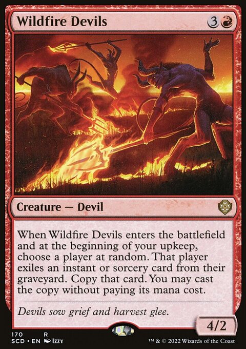 Wildfire Devils [Starter Commander Decks]