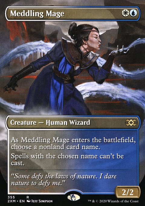 Meddling Mage (Toppers) [Double Masters]