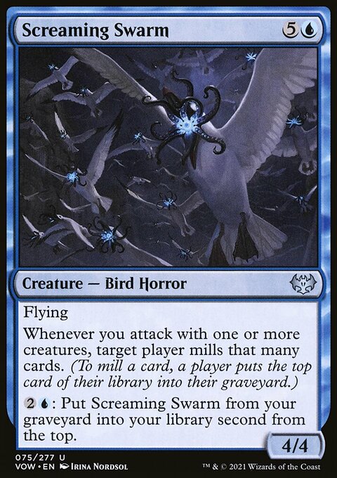 Screaming Swarm [Innistrad: Crimson Vow]