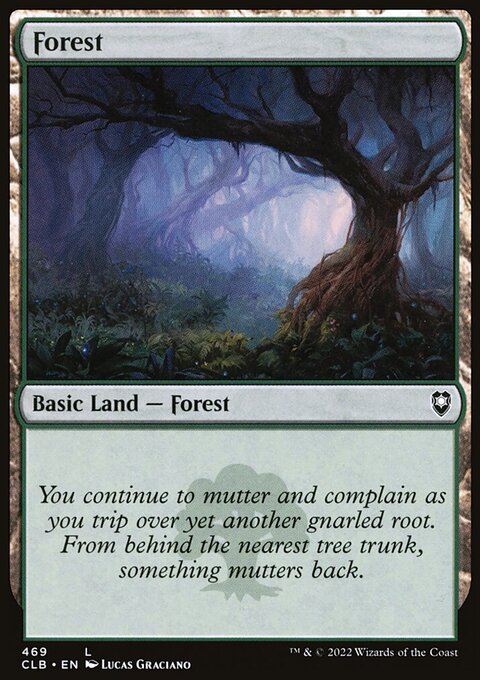 Forest (469) [Commander Legends: Battle for Baldur's Gate]
