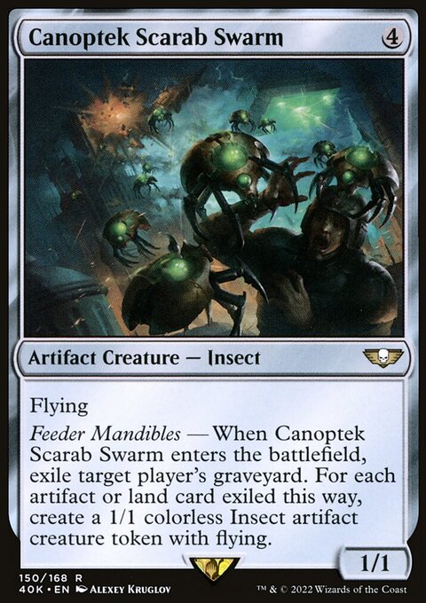 Canoptek Scarab Swarm (Surge Foil) [Warhammer 40,000]