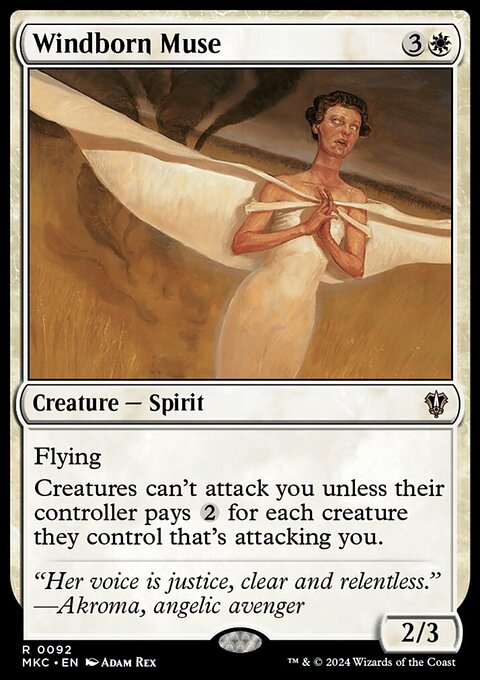 Windborn Muse [Murders at Karlov Manor Commander]
