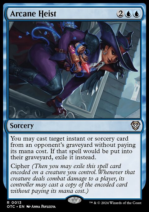 Arcane Heist [Outlaws of Thunder Junction Commander]
