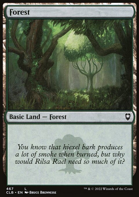 Forest (467) [Commander Legends: Battle for Baldur's Gate]