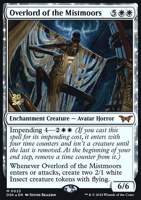 Overlord of the Mistmoors [Duskmourn: House of Horror Prerelease Promos]