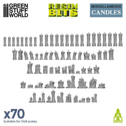 70x Resin Candles - Green Stuff World