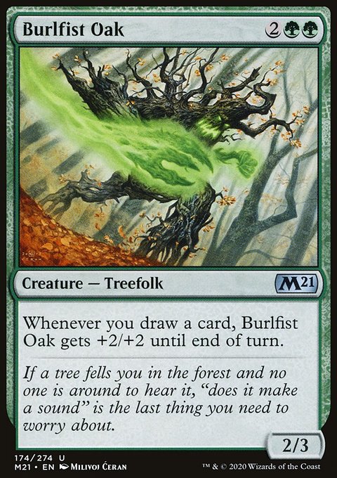 Burlfist Oak [Core Set 2021]