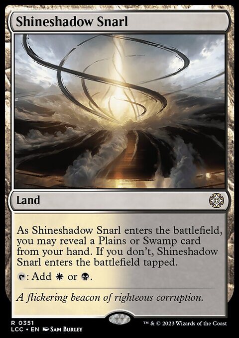 Shineshadow Snarl [The Lost Caverns of Ixalan Commander]
