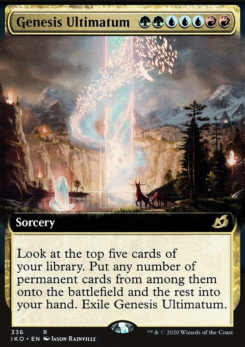 Genesis Ultimatum (Extended Art) [Ikoria: Lair of Behemoths]