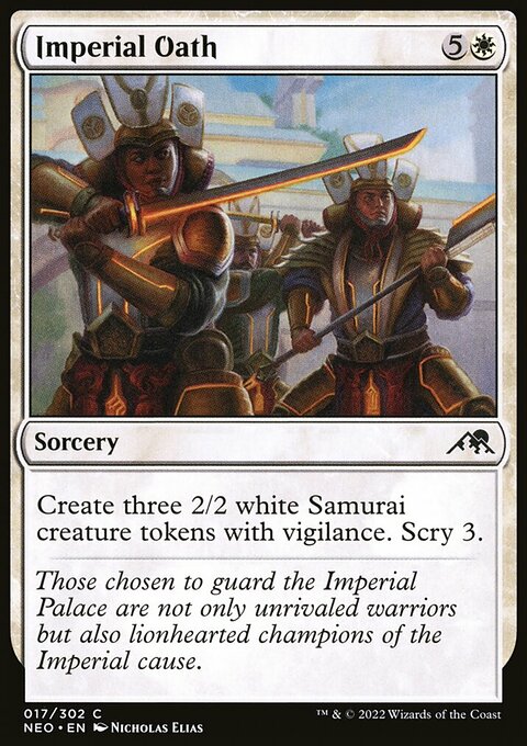 Imperial Oath [Kamigawa: Neon Dynasty]