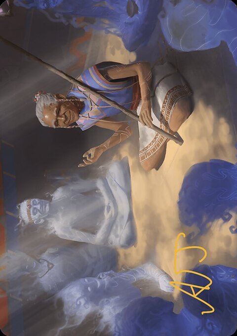 Ancestral Reminiscence Art Card [The Lost Caverns of Ixalan Art Series]