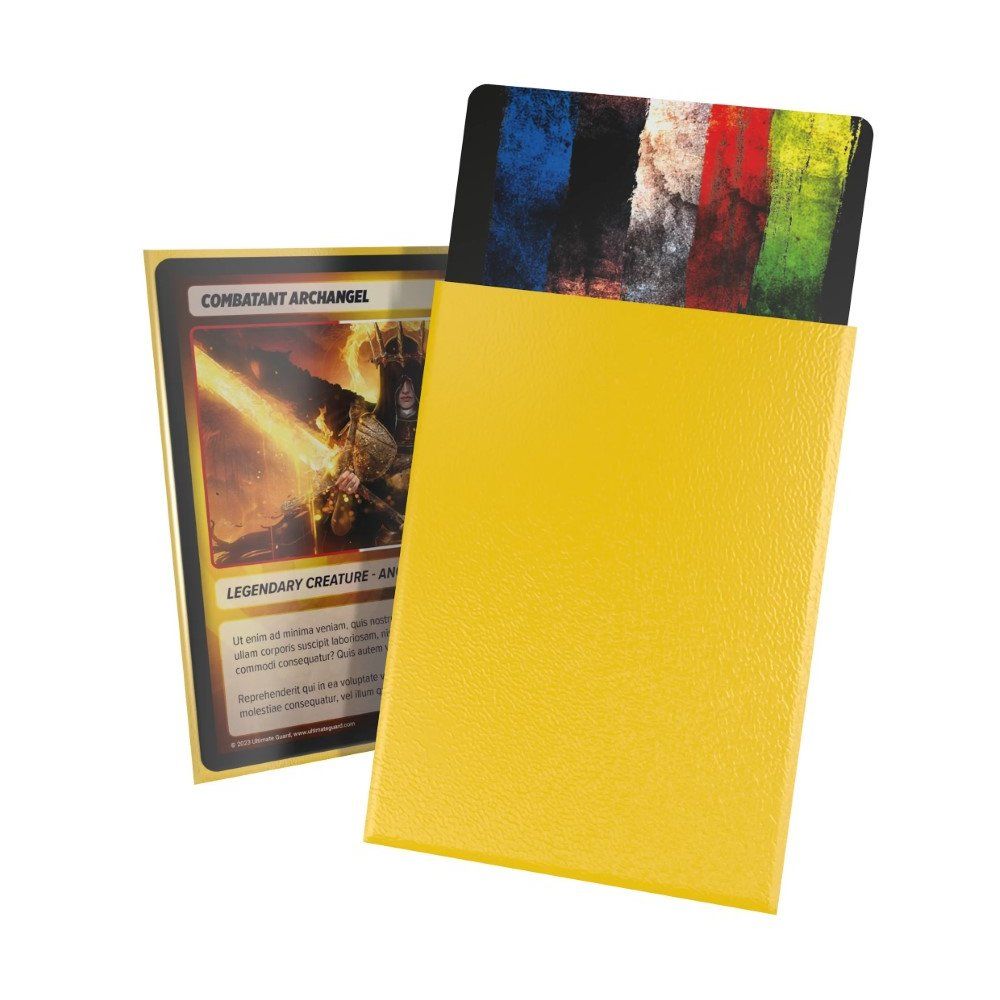 Ultimate Guard Cortex Sleeves Standard Size Matte Yellow (100)