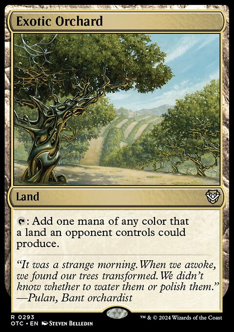 Exotic Orchard [Outlaws of Thunder Junction Commander]
