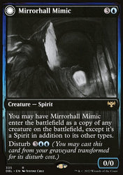 Mirrorhall Mimic // Ghastly Mimicry [Innistrad: Double Feature]