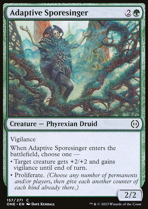 Adaptive Sporesinger [Phyrexia: All Will Be One]
