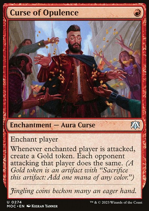 Curse of Opulence [March of the Machine Commander]
