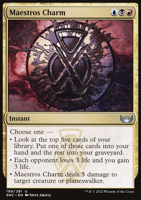 Maestros Charm [Streets of New Capenna]