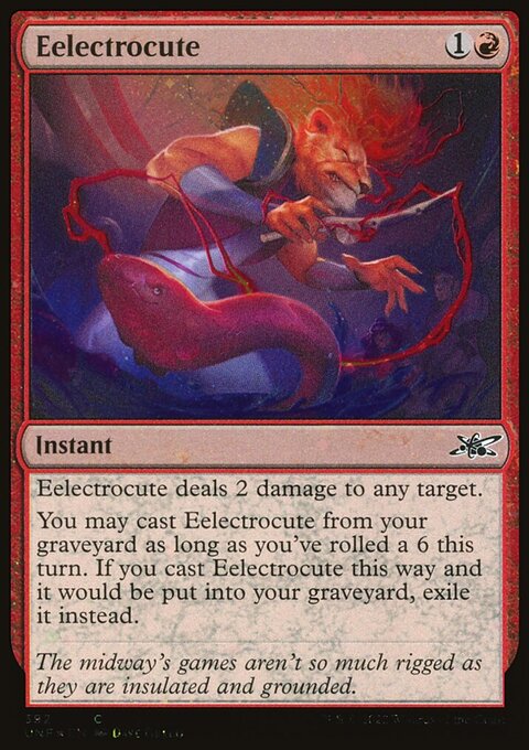 Eelectrocute (Galaxy Foil) [Unfinity]