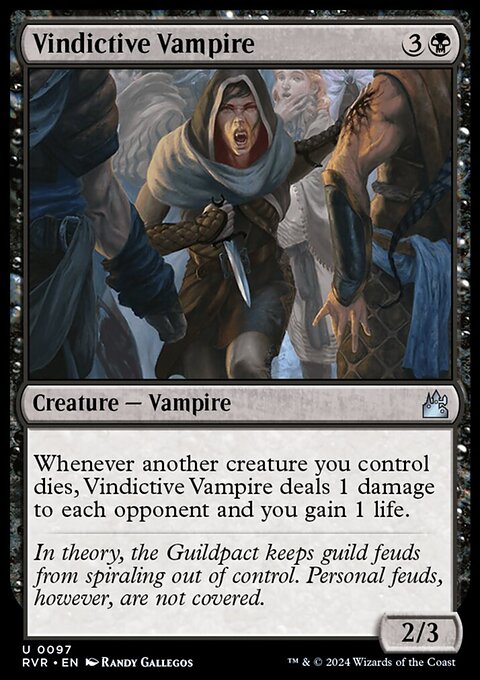 Vindictive Vampire [Ravnica Remastered]