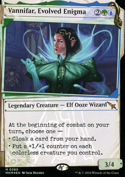 Vannifar, Evolved Enigma (Showcase) (Invisible Ink) [Murders at Karlov Manor]