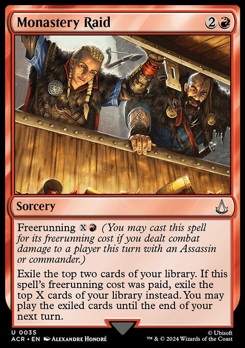 Monastery Raid [Assassin's Creed]