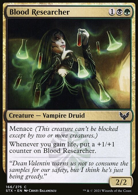 Blood Researcher [Strixhaven: School of Mages]