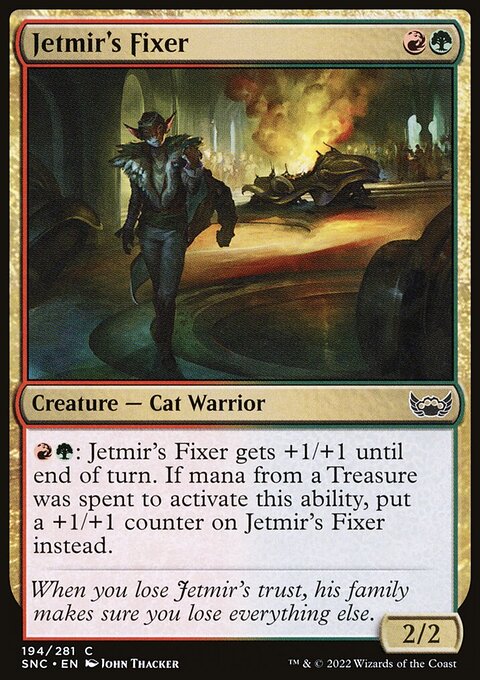 Jetmir's Fixer [Streets of New Capenna]