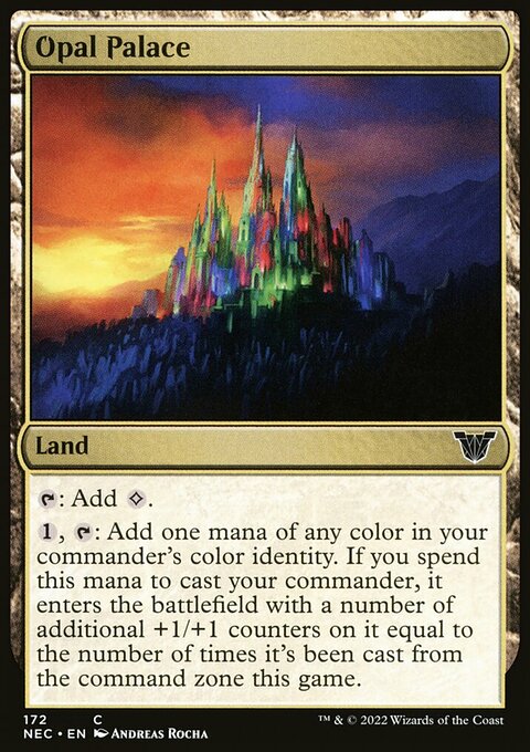 Opal Palace [Kamigawa: Neon Dynasty Commander]