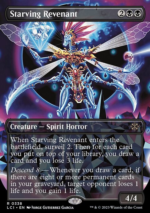 Starving Revenant (Borderless) [The Lost Caverns of Ixalan]