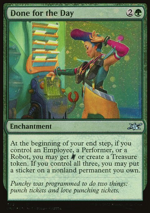 Done for the Day (Galaxy Foil) [Unfinity]