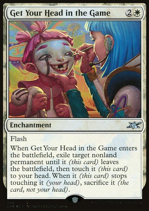 Get Your Head in the Game (Galaxy Foil) [Unfinity]