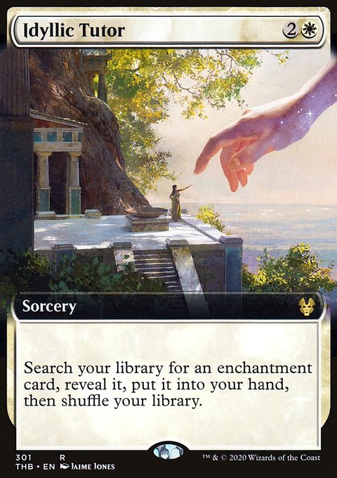 Idyllic Tutor (Extended Art) [Theros Beyond Death]