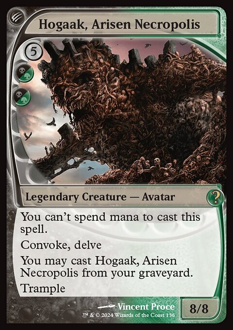 Hogaak, Arisen Necropolis (Future Sight) [Mystery Booster 2]