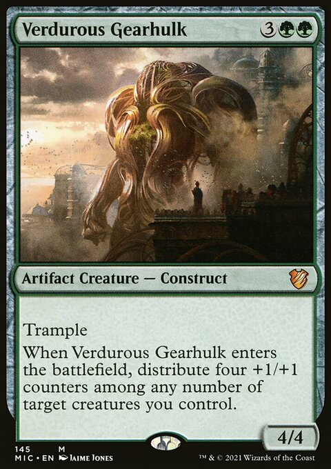 Verdurous Gearhulk [Innistrad: Midnight Hunt Commander]