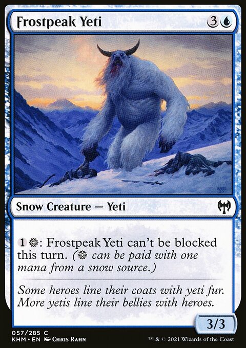 Frostpeak Yeti [Kaldheim]