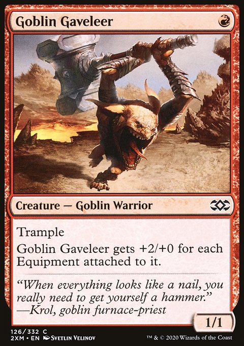 Goblin Gaveleer [Double Masters]