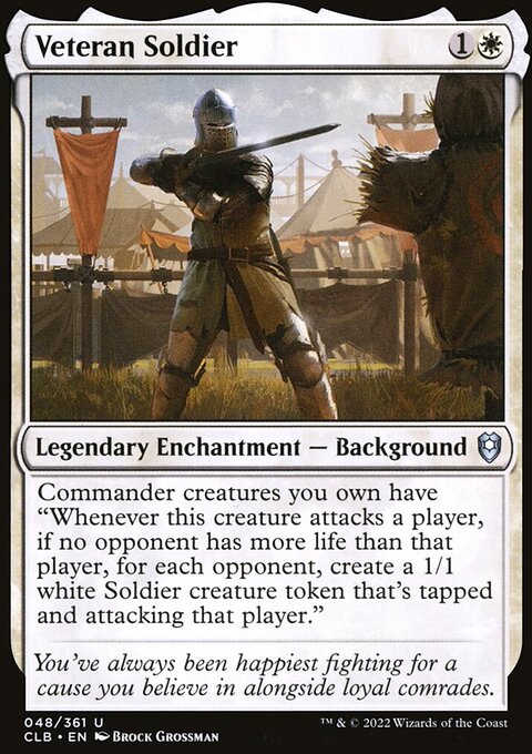 Veteran Soldier [Commander Legends: Battle for Baldur's Gate]