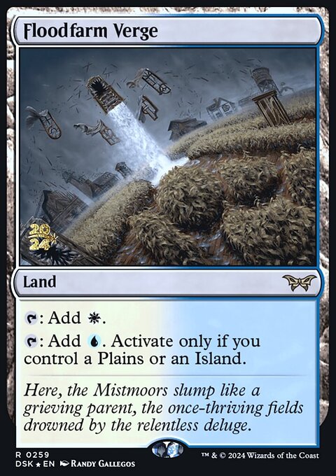 Floodfarm Verge [Duskmourn: House of Horror Prerelease Promos]