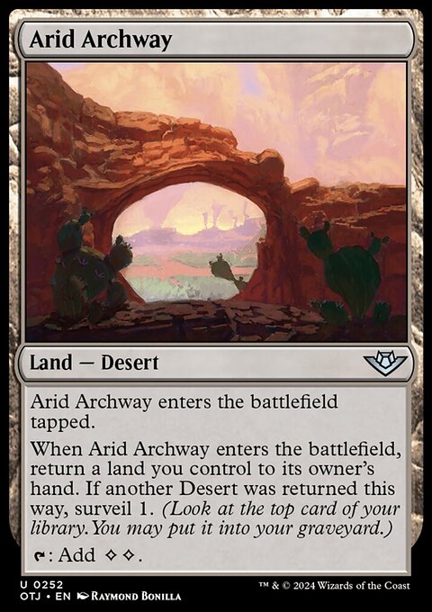 Arid Archway [Outlaws of Thunder Junction]