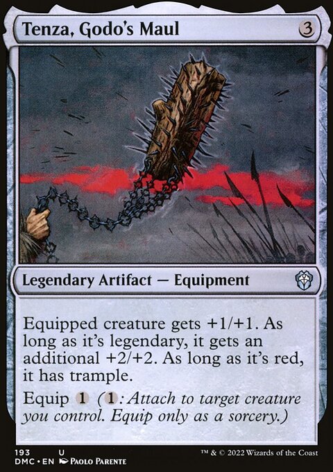 Tenza, Godo's Maul [Dominaria United Commander]