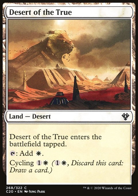 Desert of the True [Commander 2020]