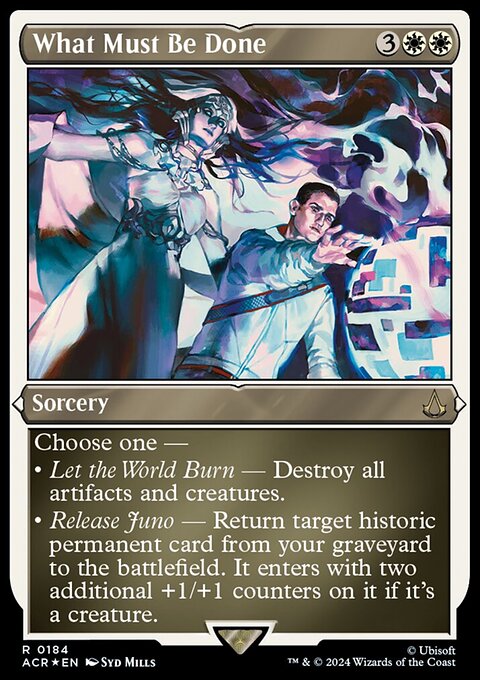 What Must Be Done (Foil Etched) [Assassin's Creed]