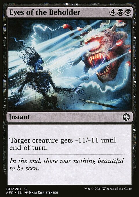 Eyes of the Beholder [Dungeons & Dragons: Adventures in the Forgotten Realms]