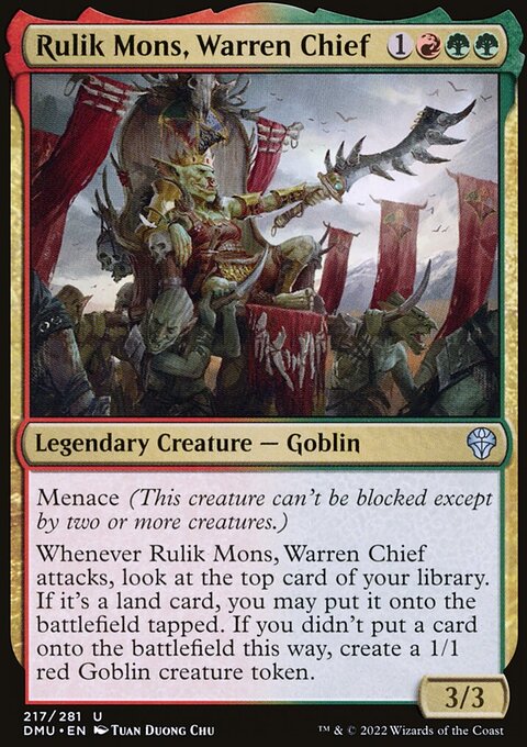 Rulik Mons, Warren Chief [Dominaria United]