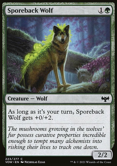 Sporeback Wolf [Innistrad: Crimson Vow]