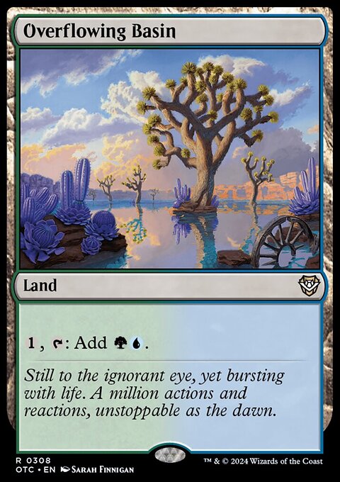 Overflowing Basin [Outlaws of Thunder Junction Commander]
