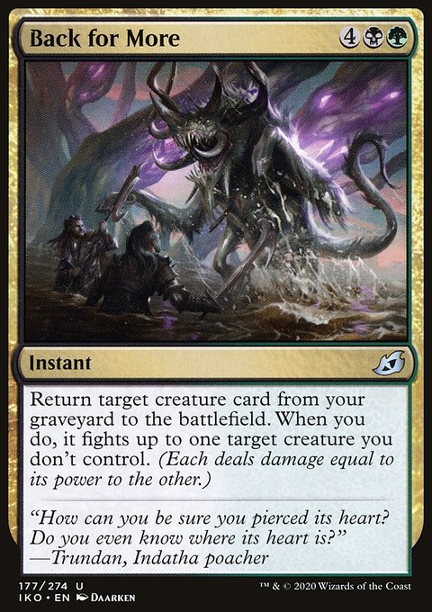 Back for More [Ikoria: Lair of Behemoths]